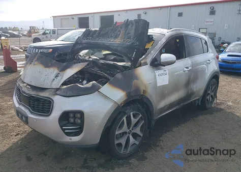 2017 Kia Sportage Sx Turbo from USA, damaged, VIN KNDPRCA63H7255866